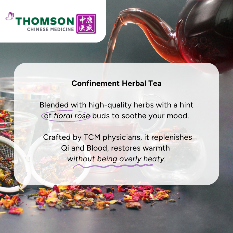 Thomson Chinese Medicine 28 Day Confinement Herbal Soups and Tea